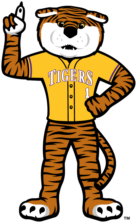LSU Tigers 2013-Pres Mascot Logo v3 DIY iron on transfer (heat transfer)